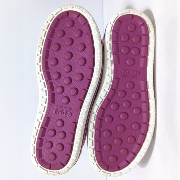 Crocs Allcast leather duck Chukka boots womans size 11 - Picture 8 of 16